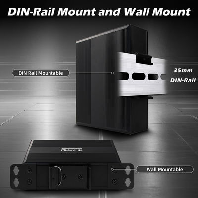 ギガビット POE スイッチ アンマネージド イーサネット スイッチ 120W poe af/at DC48V 電源入力