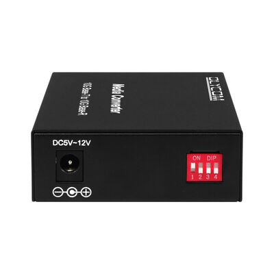10G SFP+ アンマネージド光ファイバーメディアコンバーター DIPスイッチ付き データセンターおよびLANバックボーン用光ファイバーコンバーター