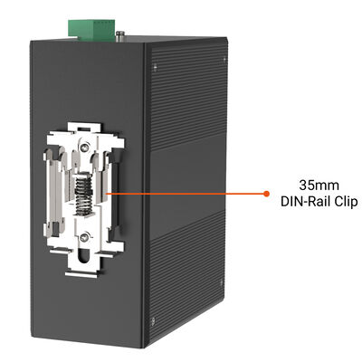 産業用L3マネージドTSNイーサネットスイッチ 16ポート 10G光ファイバーアップリンク IEEE 1588v2 DINレール