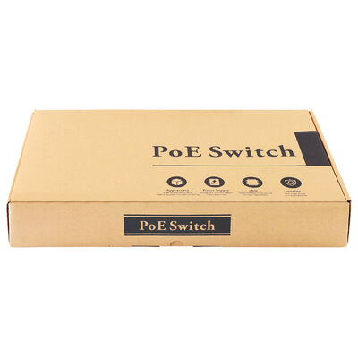 24 ポート ギガビット PoE スイッチ 2 SFP/RJ45 Uplinks 300W 無管理 220V 入力 CE