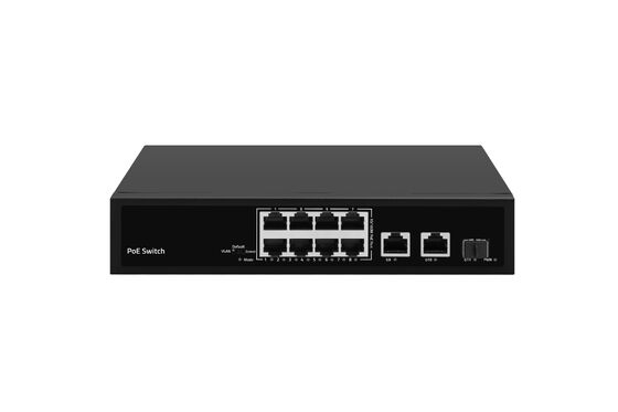 8 ポート 10/100Mbps PoE スイッチ 120W ギガビットネットワーク SFP アップリンク 無管理交流電源 CE