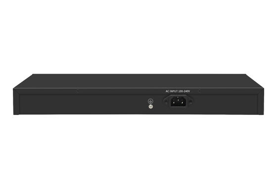 24 ポート ギガビット PoE スイッチ 1U タイプ 無管理 1G イーサネット 300W 予算扇風機なし
