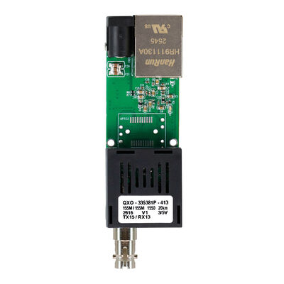 ギガビットメディアコンバータカードDC5V〜DC24V UAV繊維通信ソリューションミニサイズ