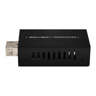 ミニギガビット光ファイバーメディアコンバーター DC5V DC12V コンパクトサイズ 20KM拡張 CE