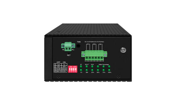 産業管理太陽光PoEスイッチ 4GE+2SFP 120W PoE MPPT CCTV&ワイヤレスネットワークのオフグリッド電力