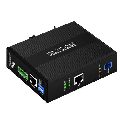 産業用ギガビット xPON PoE ONU. DINレール搭載のEPON/GPONファイバーアクセスデバイス