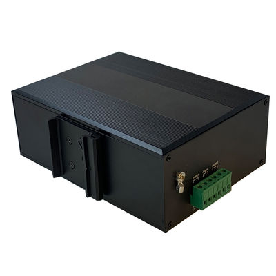8 ポート 産業 管理 PoE スイッチ 2.5G ファイバー ディンレール 240W サポート PoE 管理