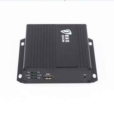 1080P HD DVI光ファイバーエクステンダー HDMIエクステンダー Cat5e経由 120メートル CE DC12V