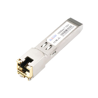 ギガビット RJ45 SFP モジュール トランシーバー 10/100/1000BASE-T over Cat5 UTPケーブル