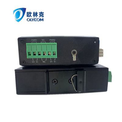 頑丈なメディアコンバーター Poe 15.4W 30W 10/100m 急速イーサネット 無管理 Ce Din Rail