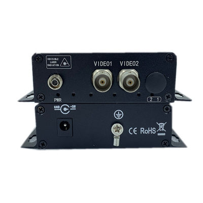 FCCの標準的なビデオ デジタル光学コンバーター2ch FC繊維20kmの単一モード