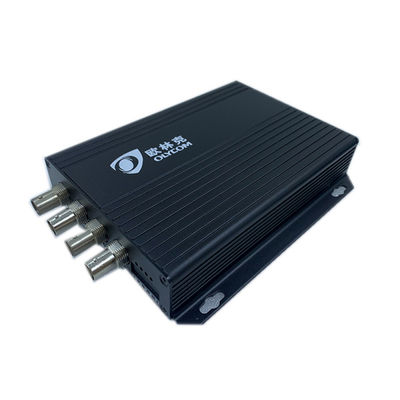 4ポート 1080P ビデオ・オーバー・イーサネット 変換器 コアックス・マルチモード ファイバー 変換器 12V