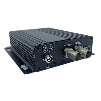 RS485データFC付き1080P BNCビデオ光ファイバーコンバーター、マルチモードファイバーDC12V CE