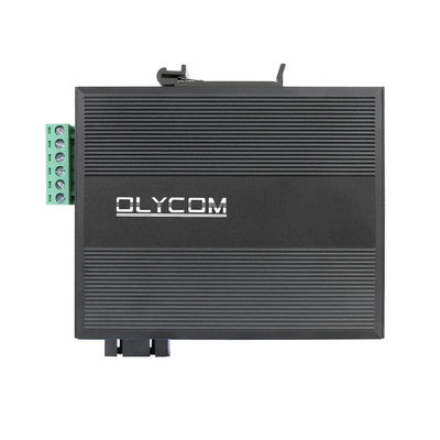 産業用高速イーサネットメディアコンバーターSC 固定ファイバーSM/MM 未管理 6KV CE