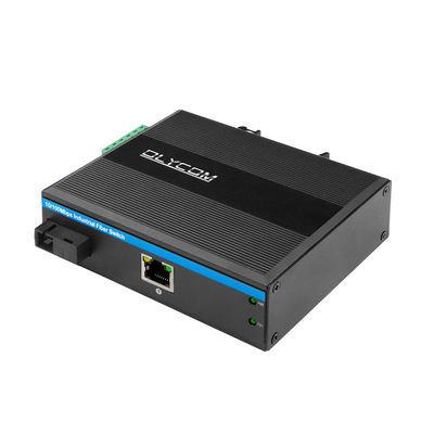 20KM WDMメディアコンバーター 急速イーサネット 頑丈な産業ネットワーク ミニサイズ 無管理