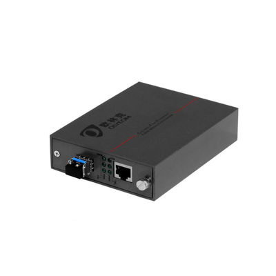 850nm ファイバーオプティック PoE メディアコンバータ ギガビットネットワーク 無管理マルチモード SFP ケージ