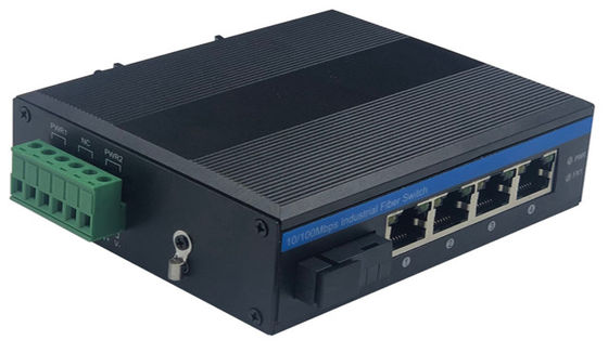 5 ポート 産業ネットワーク スイッチ ハブ 10/100Mbps SC コネクタ 管理されていない リアルテック ベース