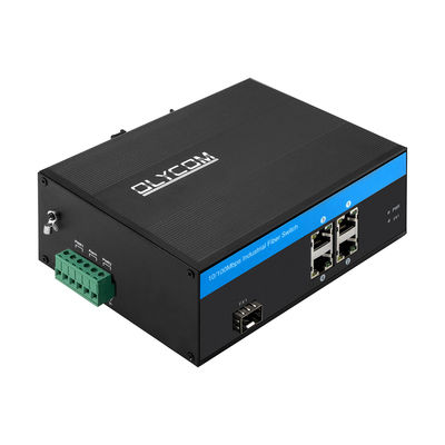 4 ポート 産業ネットワーク スイッチ ハブ 10/100Mbps 急速 イーサネット 無管理 CE FCC
