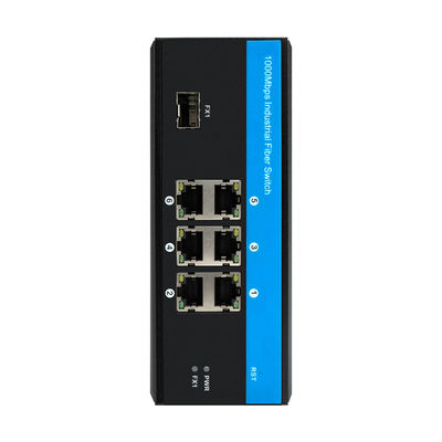 6 ポート 40 ギガビット イーサネット スイッチ イーサネット 鉄道 スイッチ 9-36VDC 工業ファイバー スイッチ