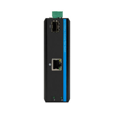 産業用イーサネットメディアコンバータ SFPファイバー 10/100Mbps 無管理型頑丈ケース