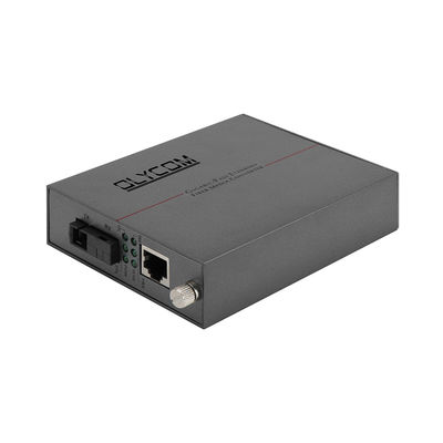 シングルモードファイバーメディアコンバータ 1.25G イーサネット WDM オプティカル 未管理 30W PoE