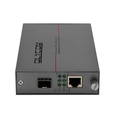 10/100M POE 光ファイバー イーサネット メディアコンバーター LC ファイバー SFP メガビット 未管理