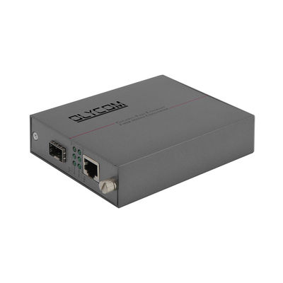 SFP 光ファイバーイーサネット メディアコンバータ メガビット ラック 設置可能 管理されていない LFPT DC5V