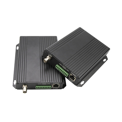 アナログビデオ・ビディデータ RS232/RS422 10/100M イーサネット・オーバー・ファイバーコンバーター DC5V