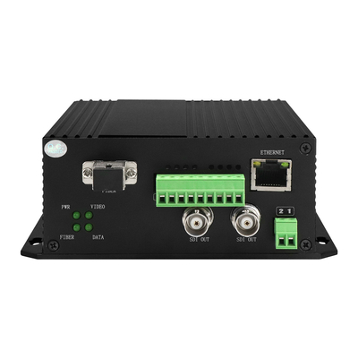 HD 3G SDI ビデオ デジタル オプティカル 変換器 ビディ RS485 10/100M イーサネット 20km DC5V