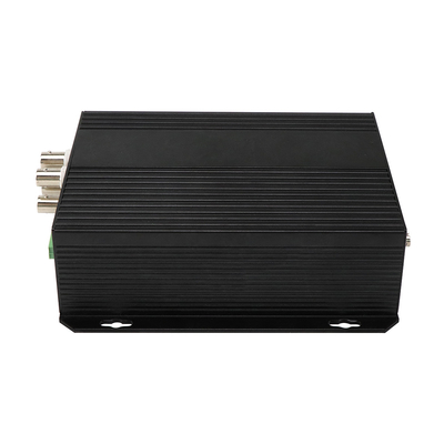 4ポート AV バランスされたオーディオ イーサネット ビデオ メディア 変換器 DC5V ST ファイバー